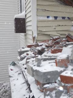 Partial Building Collapse At Rockland Apartment Complex