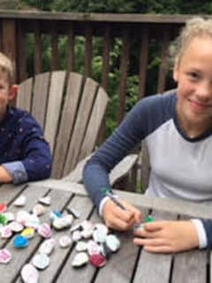 Katonah Mom 'Rocks' It With Inspirational Messages On Stones