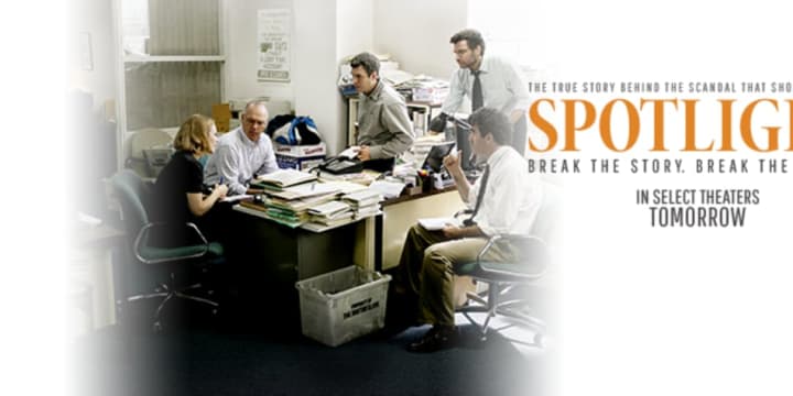 A trailer from the new movie &quot;Spotlight,&quot; which depicts the Boston Globe coverage of the clergy sex abuse scandal, will be shown during the discussion.