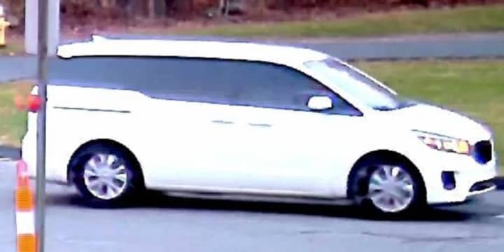 Ridgefield police are looking for a newer-model Kia Sedona minivan in connection with an investigation into two recent thefts from unlocked cars parked at different child care establishments.