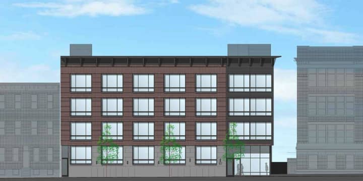 Rendering of 377 Fourth St., Jersey City