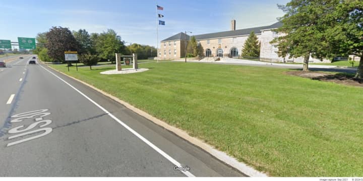 Pennsylvania State Police barracks in Lancaster where Katlyn Dippner crashed her car while fleeing from PSP troopers at over 100 MPH, according to a PSP release.