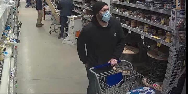 This man is wanted for allegedly stealing more than $1,000 worth of merchandise from Lowe&#x27;s in Waterford.