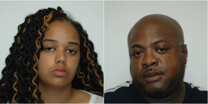 McKenna Gordon, 20 of Albany, N.Y., and Larry Hunt, 45 of Jersey City, had more than 1800 bags of heroin, Paramus Police said.