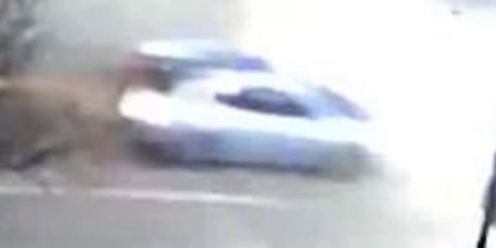 Know this car? Police are asking the public for help locating a vehicle and its driver who hit a pedestrian on Long Island and fled the scene.