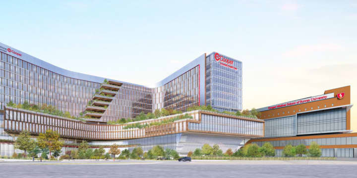 What Cooper University Hospital will look like after a $2 billion expansion.