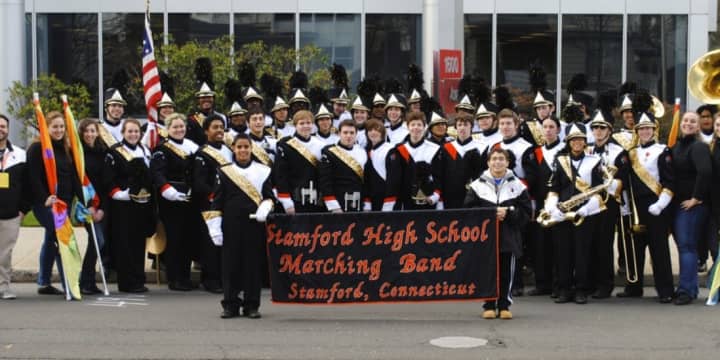 The Stamford High Marching Band, under the direction of George Beratis, will perform the National Anthem in front of more than 40,000 fans at the New York Mets vs. LA Dodgers game on Friday, May 27.