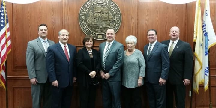 Edgewater&#x27;s 2016 Mayor and Council.