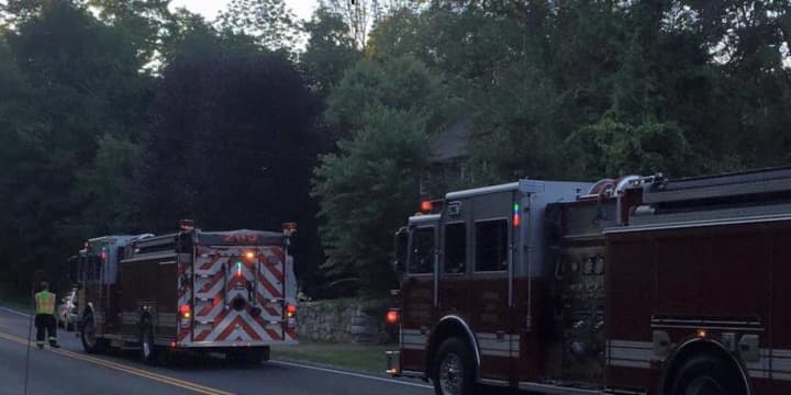 Monroe firefighters were able to halt a propane gas tank leak before it caused a fire at a home on Fan Hill Road Tuesday.