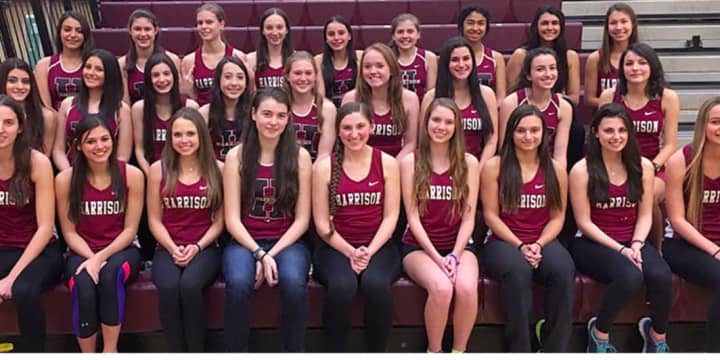 The Harrison High School Girls scored 191 points to finish in first place, with Byram Hills finishing in second place with 129 and Rye with 106.