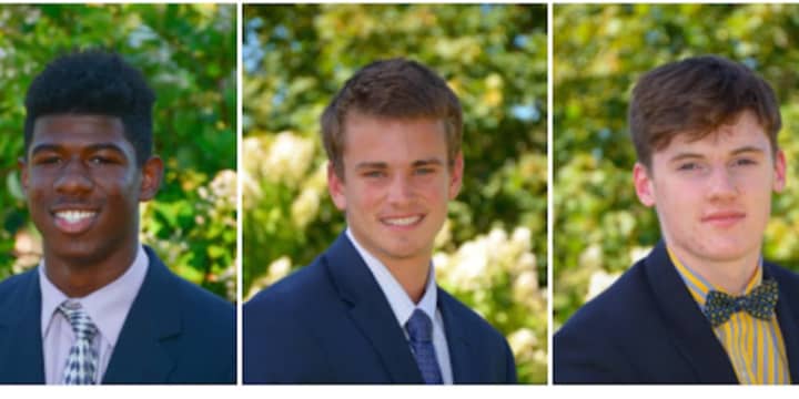 Trinity-Pawling School students Jonathan Girard, Jordan Harnum and Stephen O&#x27;Hanlon were named &quot;Honorable Mention All New England Class A&quot; for Basketball.