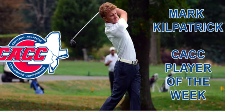 Sophomore Mark Kilpatrick of Concordia College in Bronxville has been named the Central Atlantic Collegiate Conference Player of the Week in men&#x27;s golf.