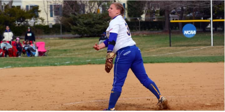 Sarah Ross, a sophomore at Concordia College in Bronxville, has been named the Central Atlantic Collegiate Conference Pitcher of the Week in softball.