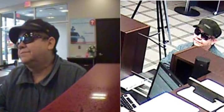 The Eastchester Police Department has released photos of the suspected bank bilker.