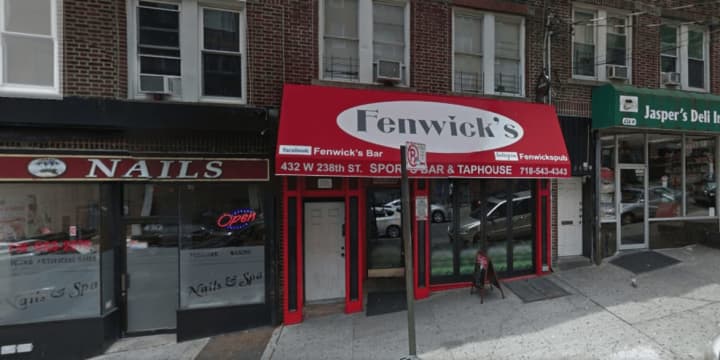 A Brewster man was beaten by a man dressed in a Batman costume at Fenwick&#x27;s bar on Sunday.