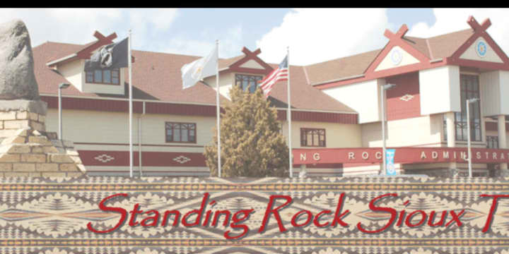 Standing Rock Sioux Tribe administration building.