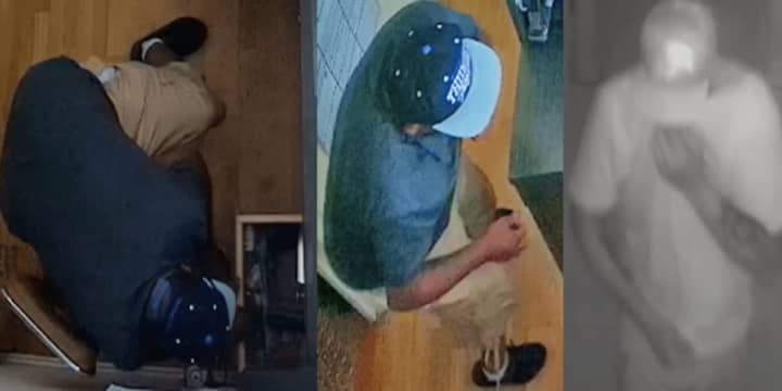 This is one suspect in a nail salon burglary on July 21 in Westport.