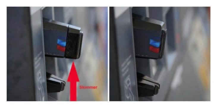 Motorists are being warned that skimming devices have been found at gas stations in the area.