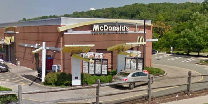 The incident occurred at the McDonald&#x27;s on Route 23 in Franklin.