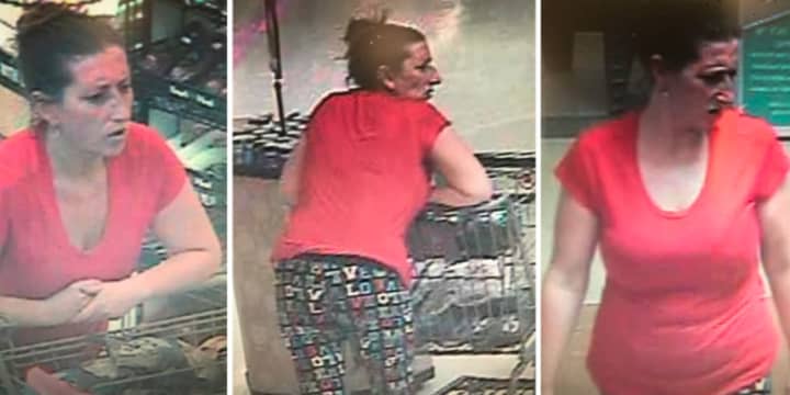 Police are on the lookout for a woman suspected of stealing $375 worth of seafood from Stop &amp; Shop in Coram (294 Middle Country Road) on Wednesday, July 31 around 12:20 p.m.