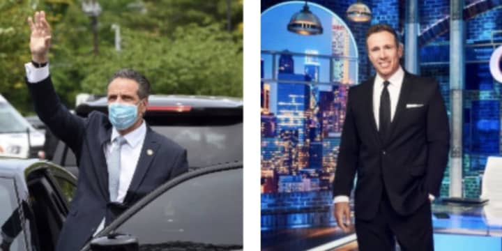 New York Gov. Andrew Cuomo (left) and CNN&#x27;s Chris Cuomo