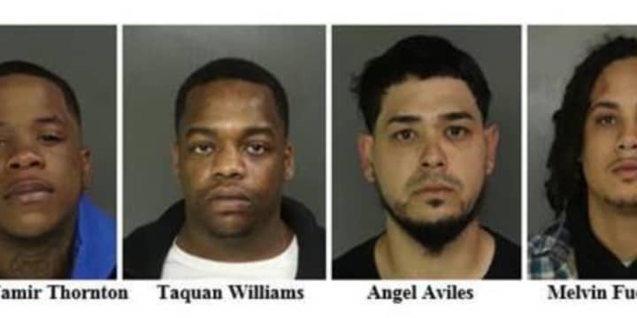 More than a dozen ATVs and two handguns were recovered over the weekend in Newark’s crackdown on illegal off-road vehicles, leading to charges for four residents, police said.