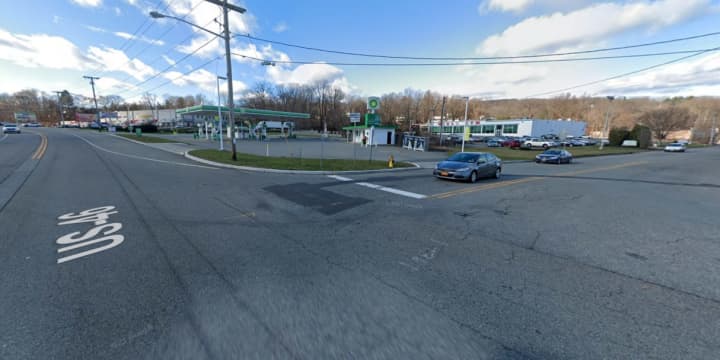 Intersection of Route 46 and Mannino Drive in Rockaway Borough