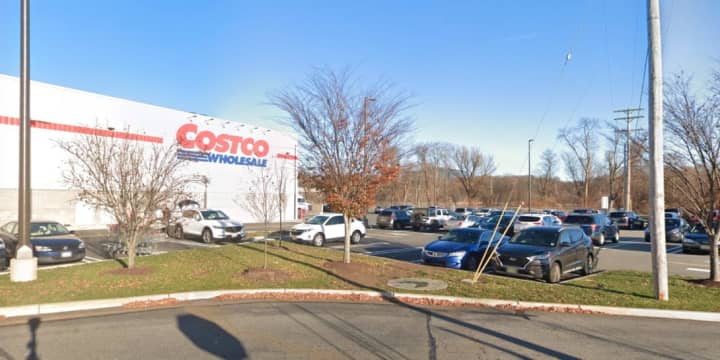 Parking lot of Costco Wholesale in Wharton