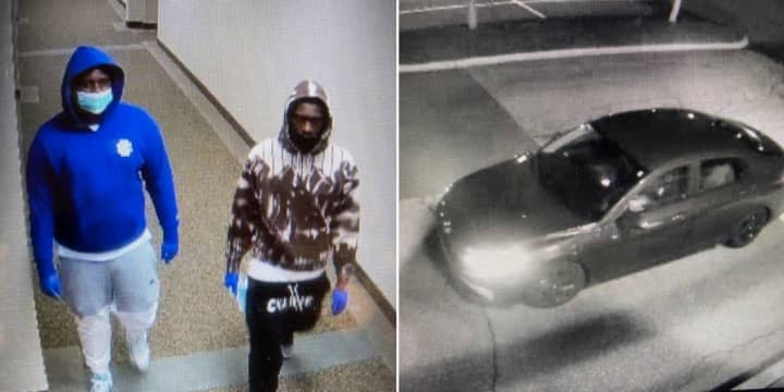 A set of keys and a stack of cash were stolen during back-to-back business robberies in Hackettstown, according to police who are seeking clues on the suspects.