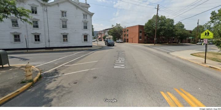 The intersection where the crashed happened at West Penn and North Hanover streets in Carlisle.