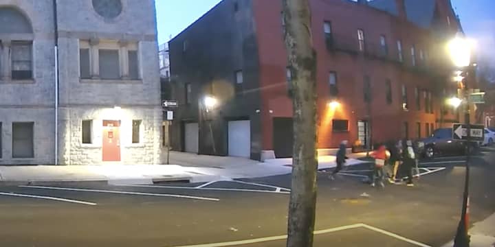 The assault on Robert Street in Baltimore.