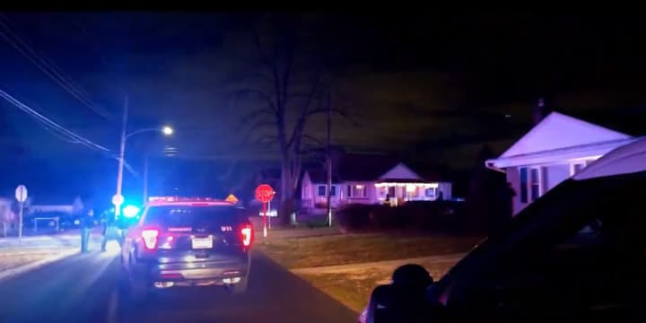 A man accused of firing a shot inside his home is in custody after he led police on a multi-state chase that started in Delaware County.