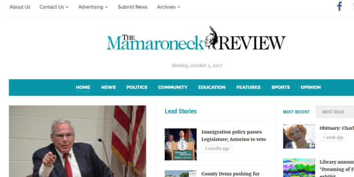 Home Town Media, the publisher of the Mamaroneck Review, filed for bankruptcy.