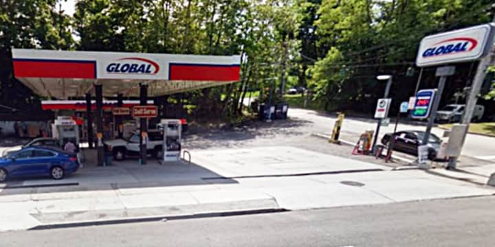 Yonkers&#x27; Global gas station was robbed again on Tuesday night.