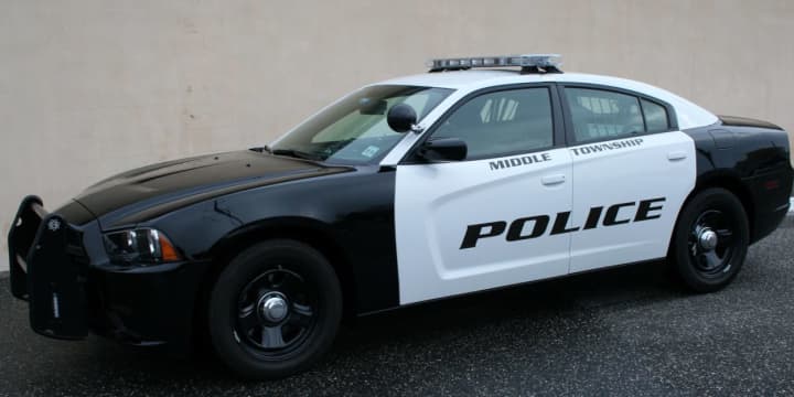 A police cruiser for the Middle Township, NJ, Police Department.