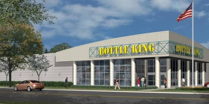 SWS Architect&#x27;s rendering of the new 16,600-square-foot Bottle King being constructed in Glen Rock.