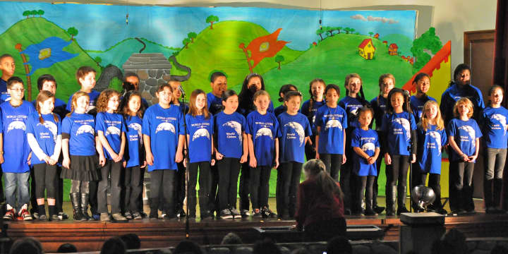 Kids perform in the Children&#x27;s Theater Company production of Change Reaction at the Ford Theater in Peekskill.
