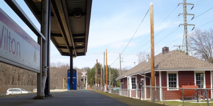 A new walkway will soon link the Wilton Train Station with Wilton Center. 