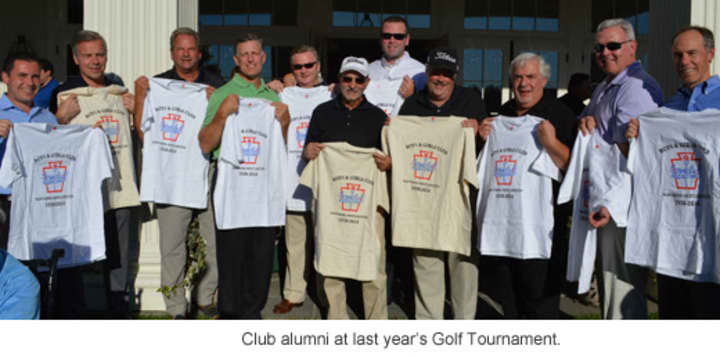 Boys &amp; Girls Club alumni at last year&#x27;s golf tournament. 