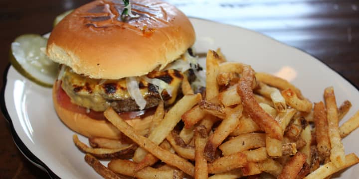 Burgers and beer are just some of the goodies on tap at Port Chester Hall &amp; Beer Garden.