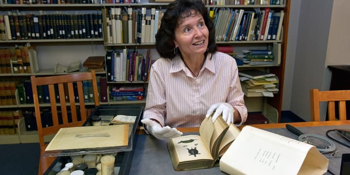 Theodora Pinou, a professor of biological and environmental sciences at Western Connecticut State University, has been designated as the inaugural faculty curator of the H.G. Dowling Herpetological Collection.