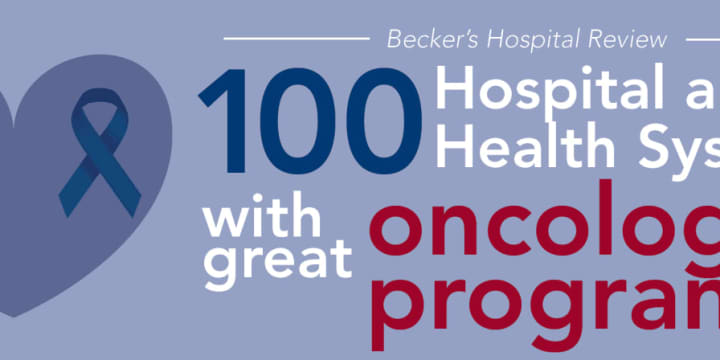 The Valley Hospital has been named one of the &quot;100 Hospitals and Health Systems with Great Oncology Programs” by Becker&#x27;s Hospital Review.