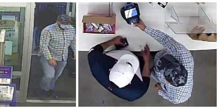 Know them. Wilton Police are asking for help identifying the two men who allegedly stole cash and credit cards.