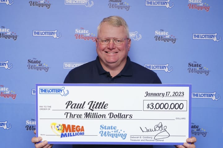 Diesel Mechanic From Southeast Massachusetts Wins $3 Million Mega Millions Prize