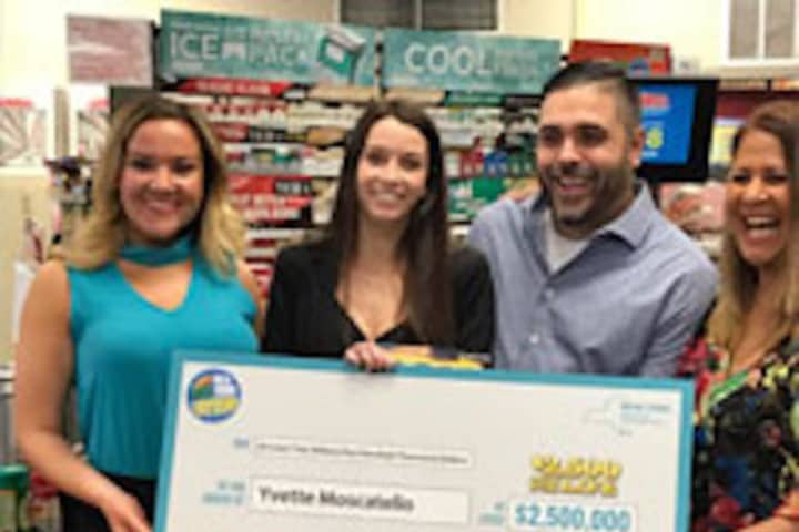 Hudson Valley Woman Celebrates $2.5M Lottery Windfall