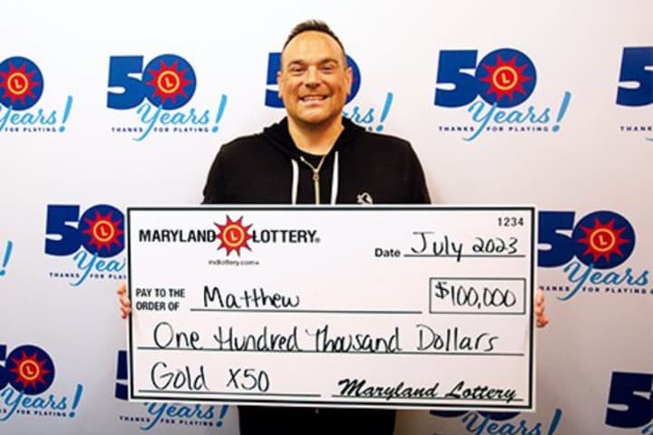 $100K Lottery Prize Brings New Meaning For Maryland Man On Anniversary Of Mother's Death