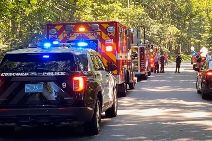 Driver Who Plunged Into Assabet River In Concord Airlifted To Hospital: Authorities