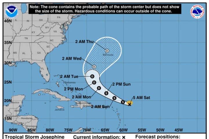 There Are Two Tropical Storms In Atlantic: Here's Where Josephine, Newly Named Kyle Are Headed