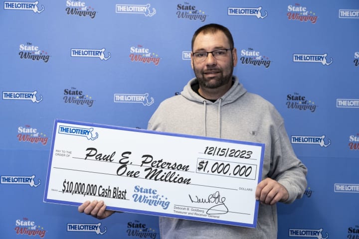 $1M Lottery Win: Billerica Man Decides To Treat Himself For Christmas, Walks Away A Millionaire