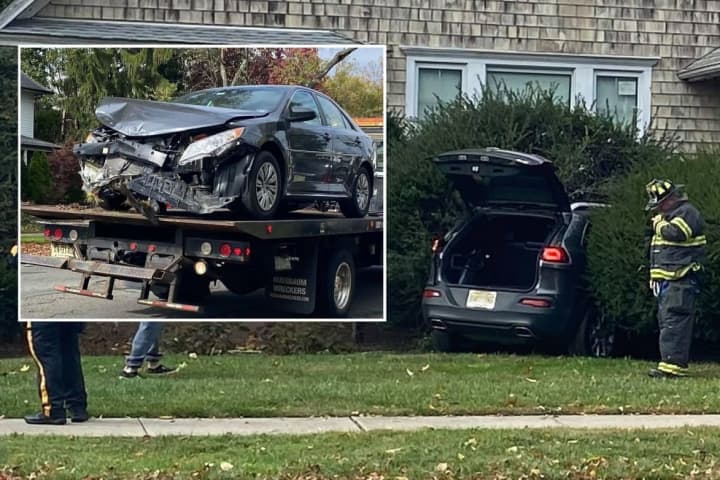 Hackensack Firefighters Free Crash Victims Trapped In Bushes